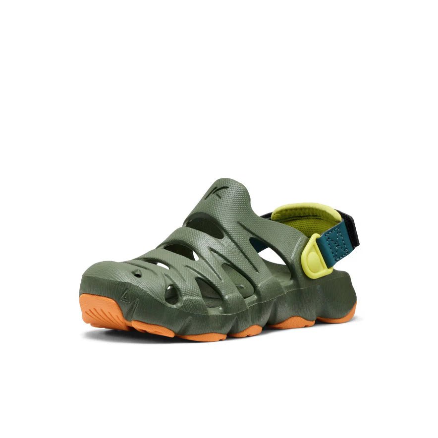 Keen Kids' HyperFLT Clog - Bronze Green/Orange Peel - Princess and the Pea Boutique