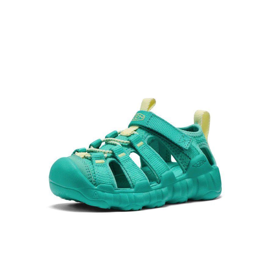 Keen Little Kids’ Hyperport H2 Sandal - Bright Aqua/Wax Yellow - Princess and the Pea Boutique