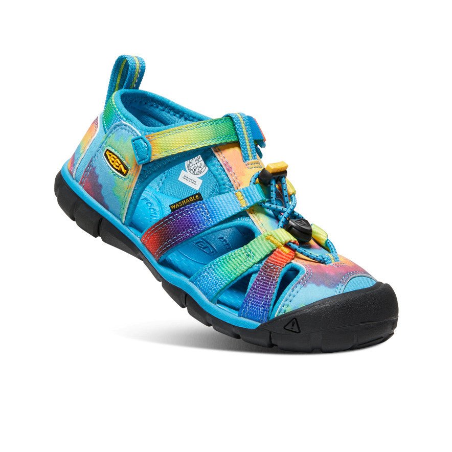 Keen Little Kids' Seacamp II CNX - Blue Tie-dye - Princess and the Pea Boutique