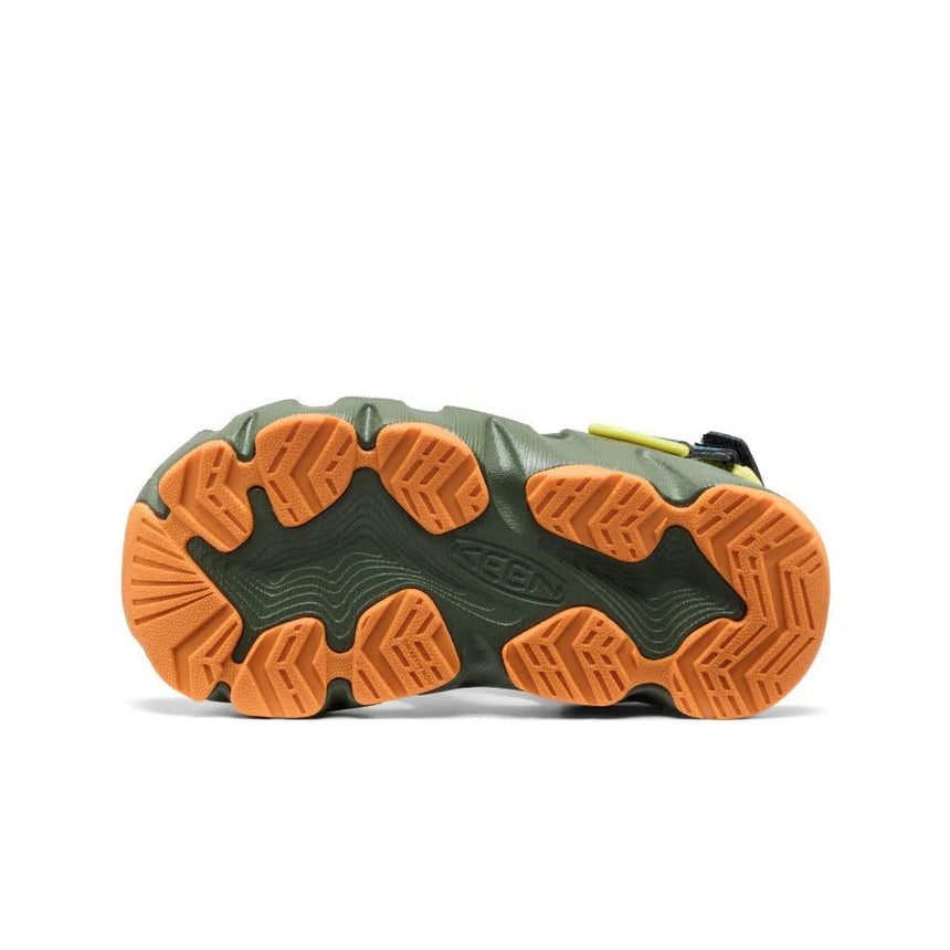 Keen Toddlers' HyperFLT Clog - Bronze Green/Orange Peel - Princess and the Pea Boutique