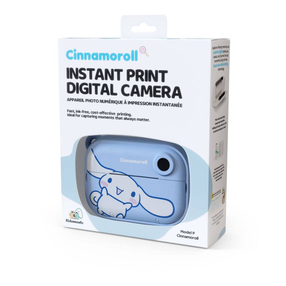 Kidmento Cinnamoroll – Shoot & Print Digital Camera - Princess and the Pea Boutique