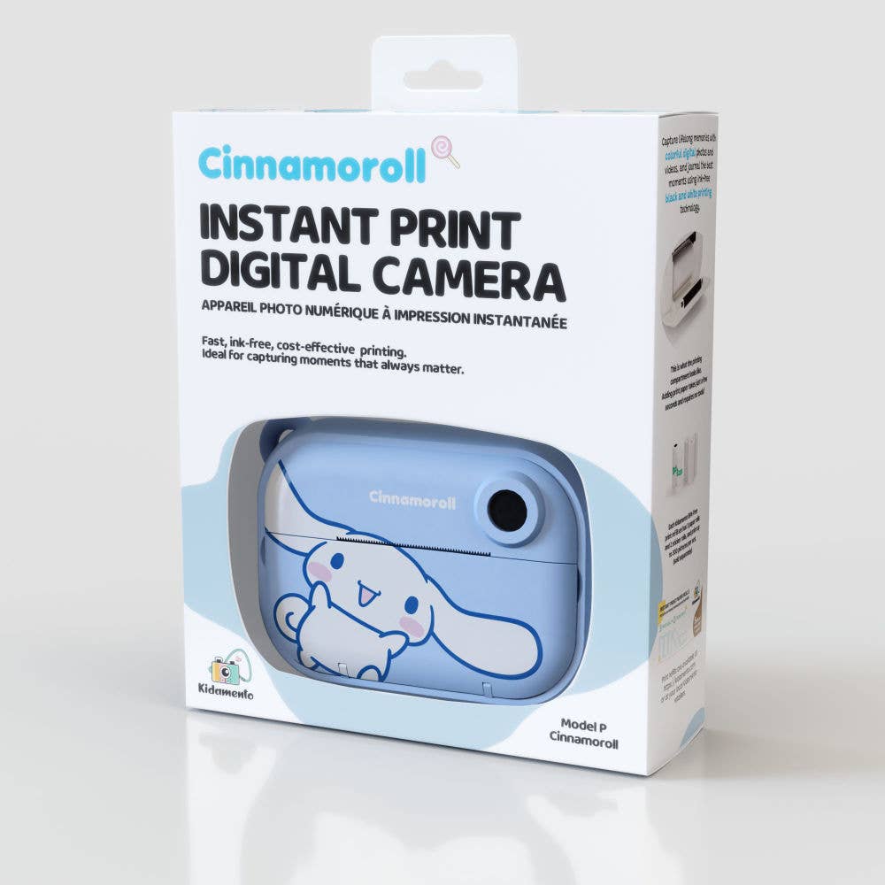 Kidmento Cinnamoroll – Shoot & Print Digital Camera - Princess and the Pea Boutique