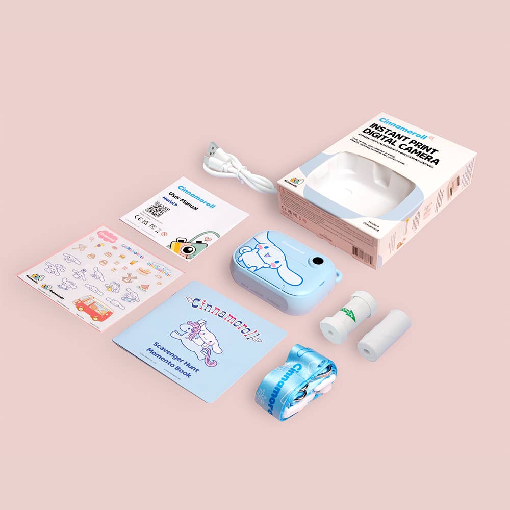 Kidmento Cinnamoroll – Shoot & Print Digital Camera - Princess and the Pea Boutique