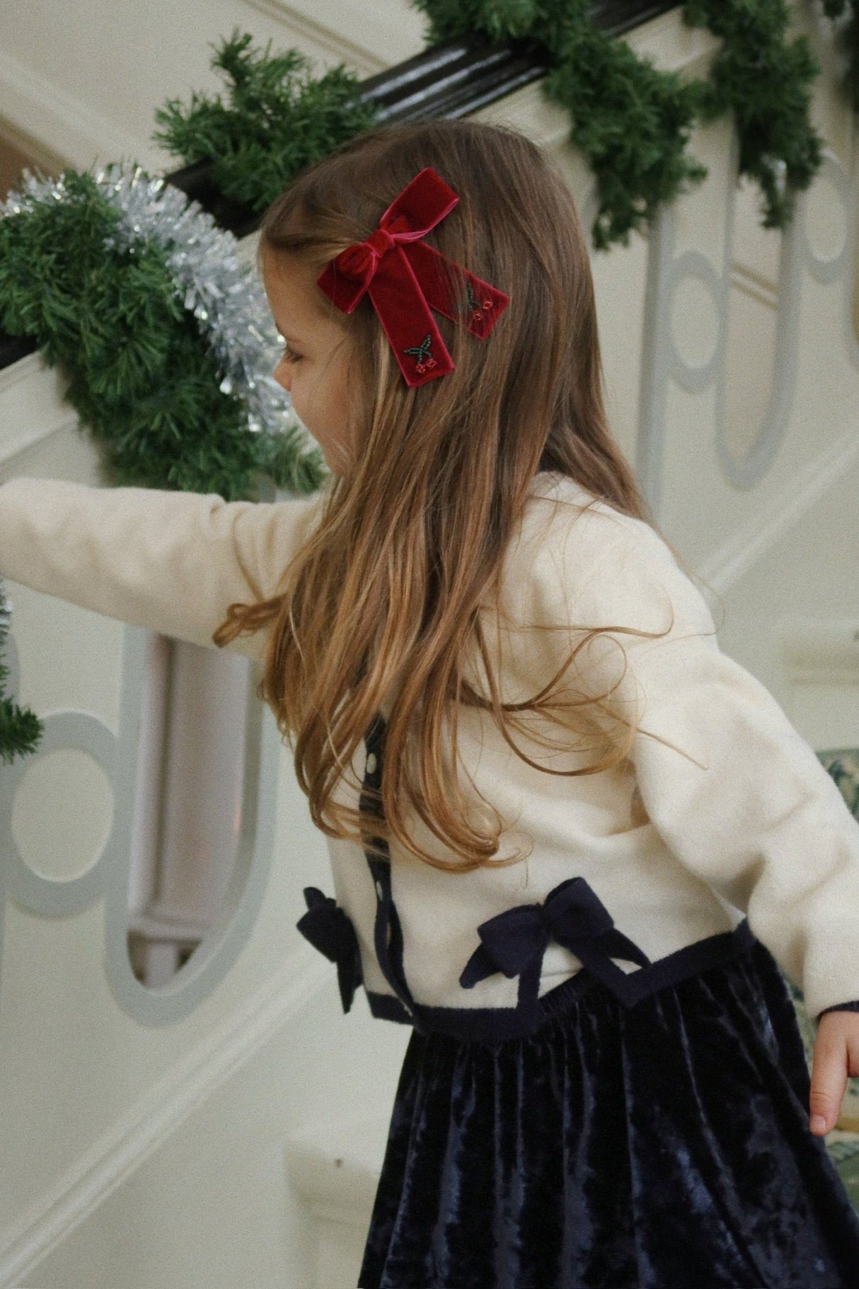 Konges Slojd 2 Pack Juliette Bow Hair Clip - Princess and the Pea Boutique