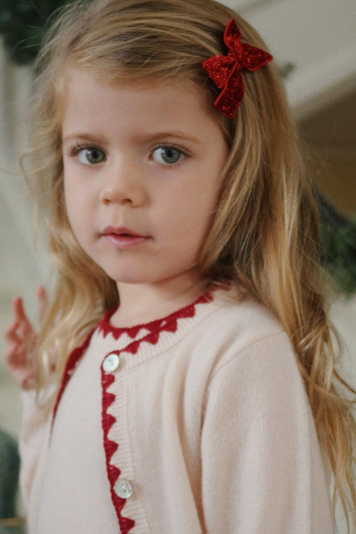 Konges Slojd 6 Pack Micki Bow Hair Clips - Princess and the Pea Boutique