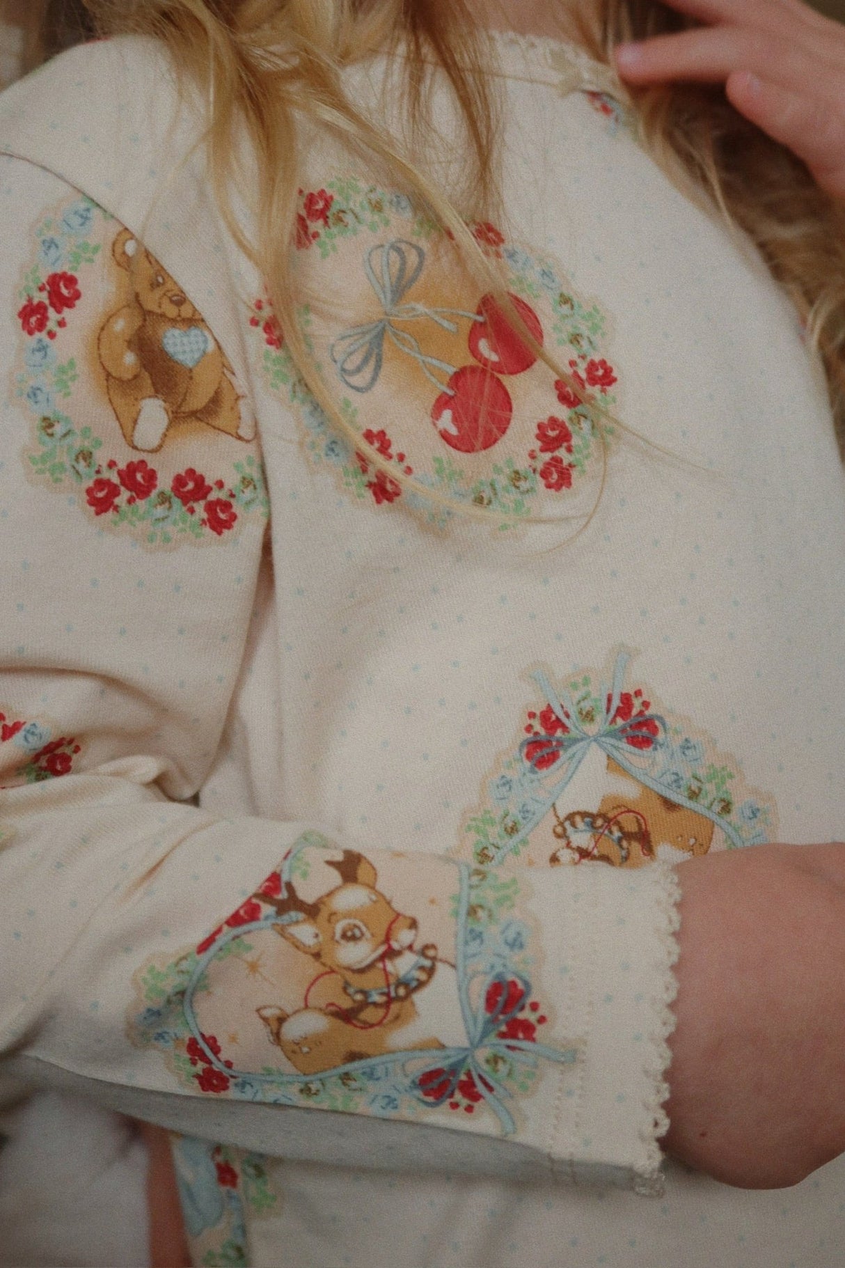 Konges Slojd Christmas Pajama Set - Deer Diary - Princess and the Pea Boutique