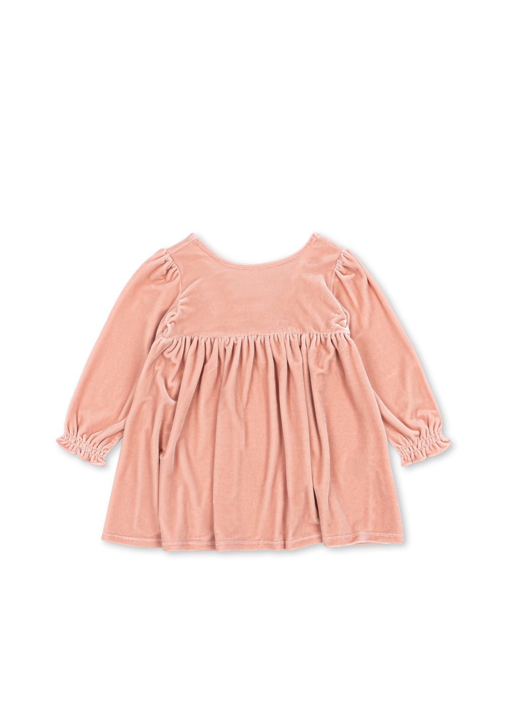 Konges Slojd Gia Bow Dress Grs - Mellow Rose - Princess and the Pea Boutique