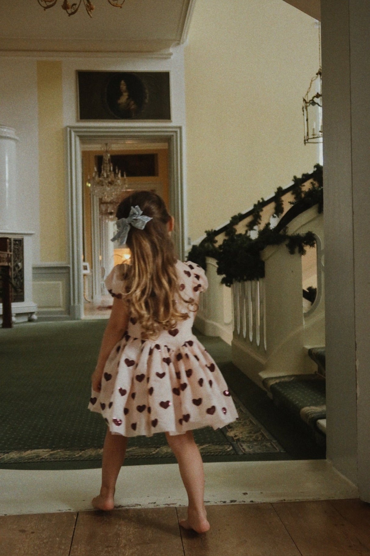 Konges Slojd Glitter Velvet Double Bow - Princess and the Pea Boutique