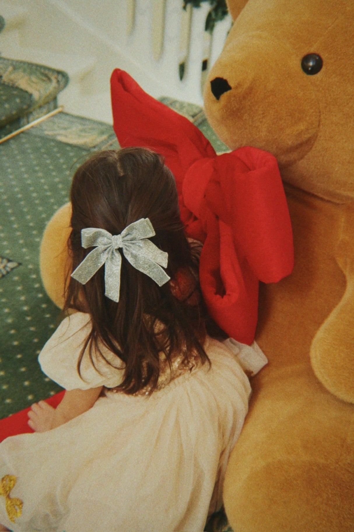 Konges Slojd Glitter Velvet Double Bow - Princess and the Pea Boutique