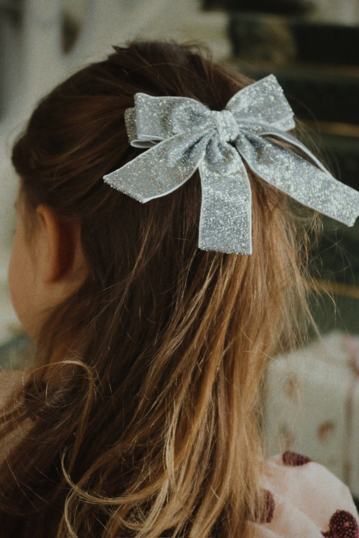 Konges Slojd Glitter Velvet Double Bow - Princess and the Pea Boutique