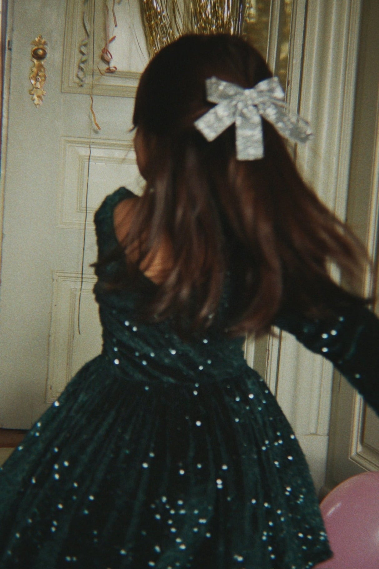 Konges Slojd Glitter Velvet Double Bow - Princess and the Pea Boutique