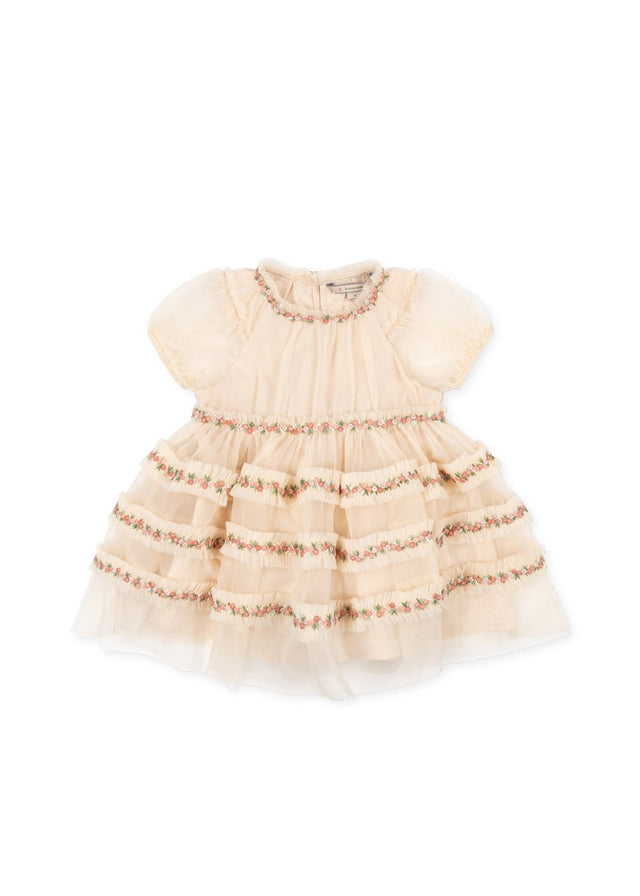 Konges Slojd Joelle Dress - Buttercream - Princess and the Pea Boutique