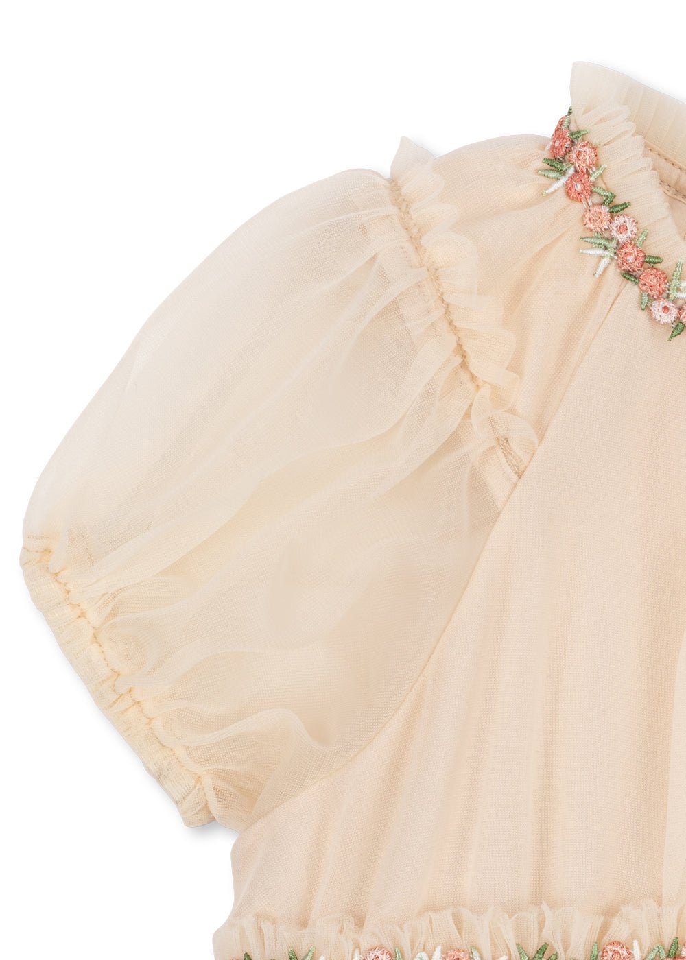 Konges Slojd Joelle Dress - Buttercream - Princess and the Pea Boutique