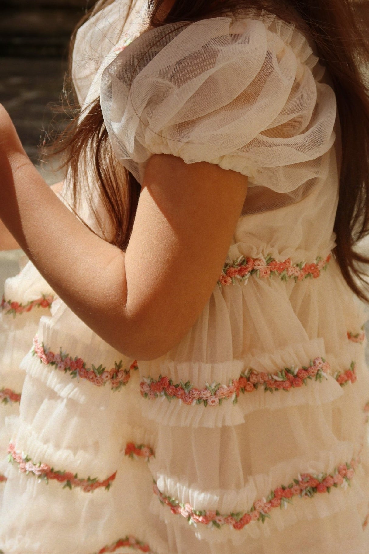 Konges Slojd Joelle Dress - Buttercream - Princess and the Pea Boutique