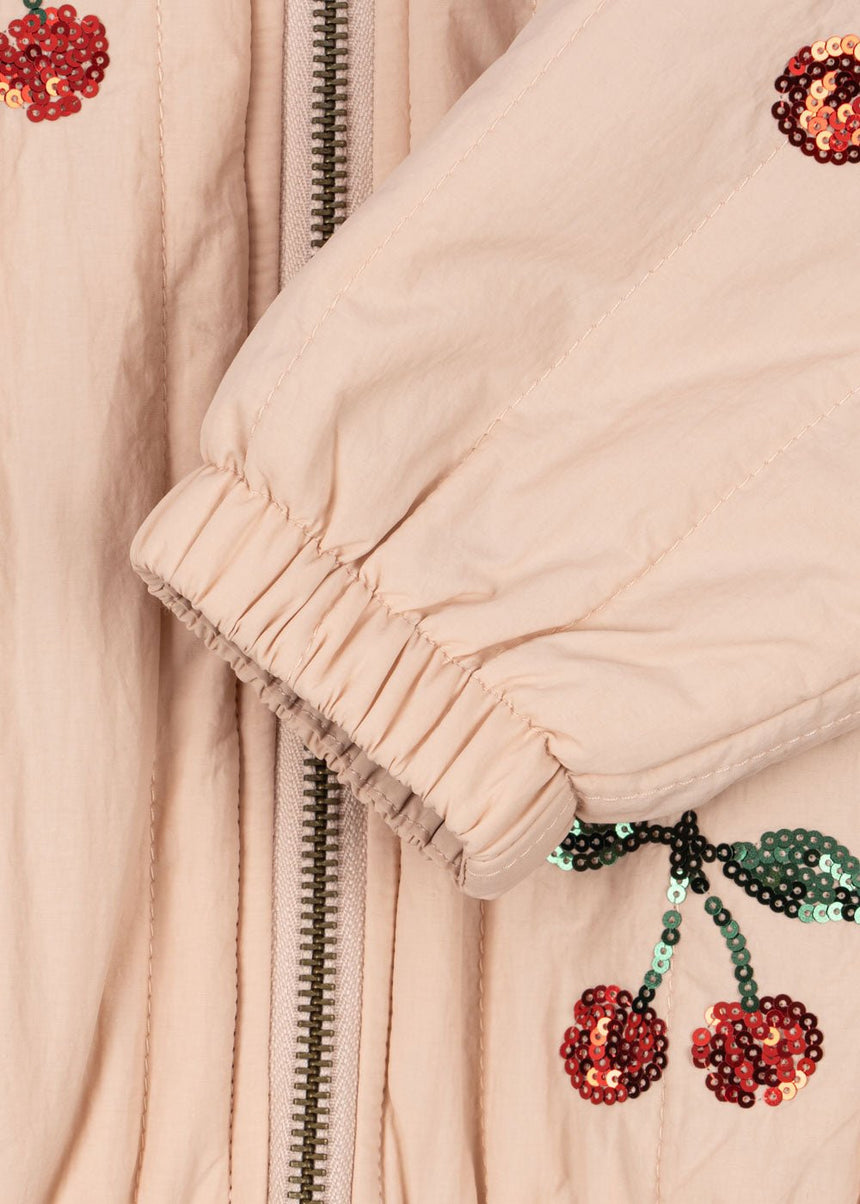 Konges Slojd JUNO SEQUIN BOMBER JACKET - Cameo Rose - Princess and the Pea Boutique