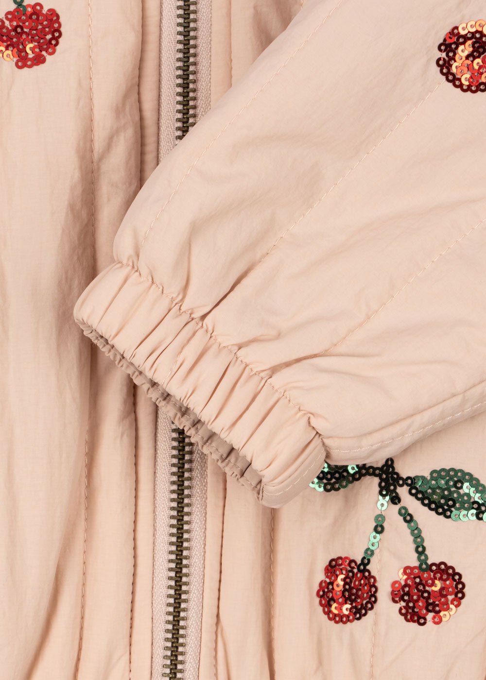 Konges Slojd JUNO SEQUIN BOMBER JACKET - Cameo Rose - Princess and the Pea Boutique