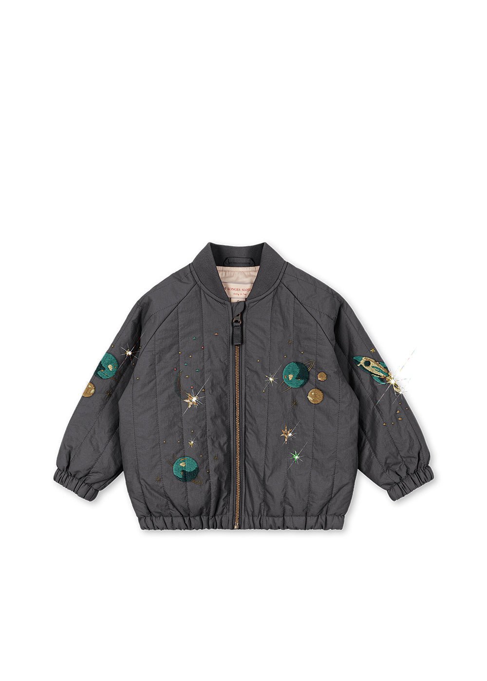 Konges Slojd JUNO SEQUIN BOMBER JACKET - Magnet - Princess and the Pea Boutique