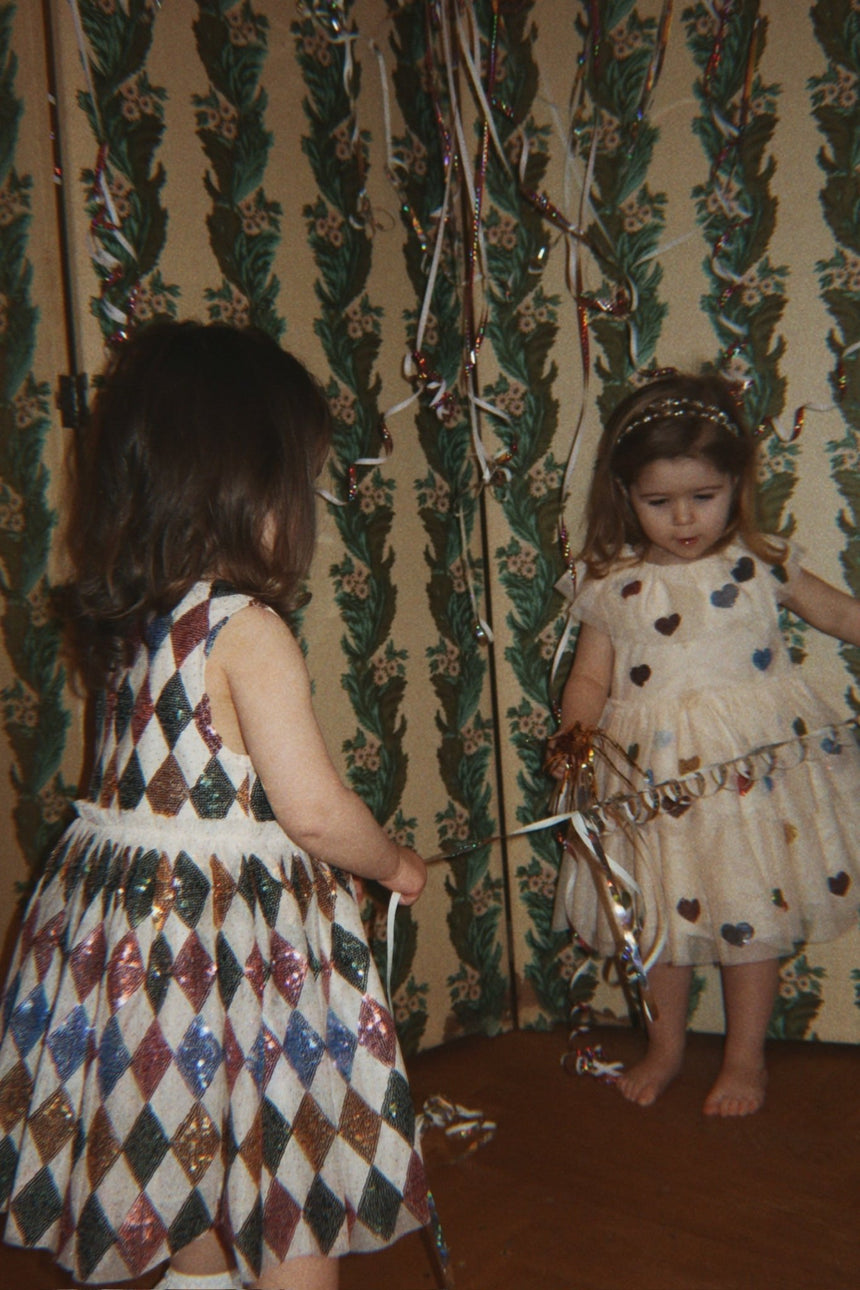 Konges Slojd Yvonne Harlekin Dress -Harlekin Sequin - Princess and the Pea Boutique