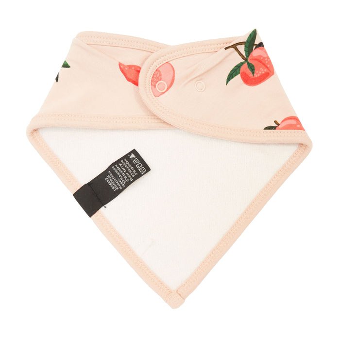 Kyte Baby Bib in Peach - Princess and the Pea Boutique