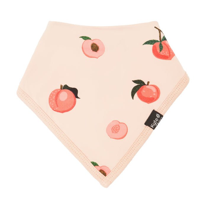 Kyte Baby Bib in Peach - Princess and the Pea Boutique