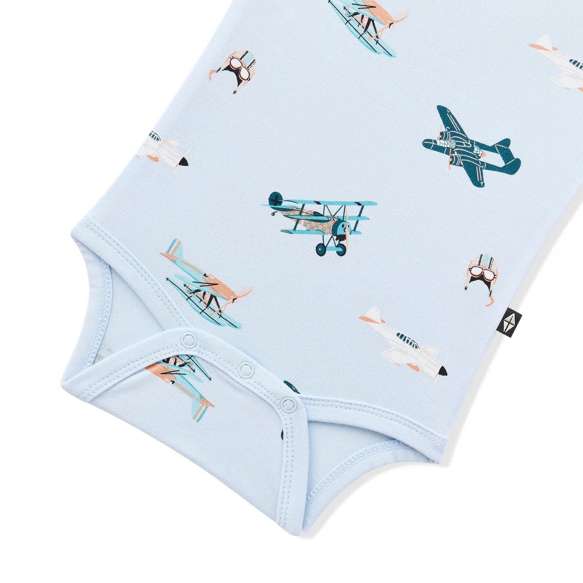 Kyte Baby Bodysuit in Take Off - Princess and the Pea Boutique