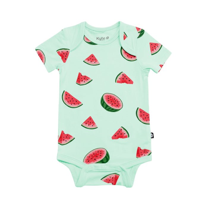 Kyte Baby Bodysuit in Waterlemon - Princess and the Pea Boutique