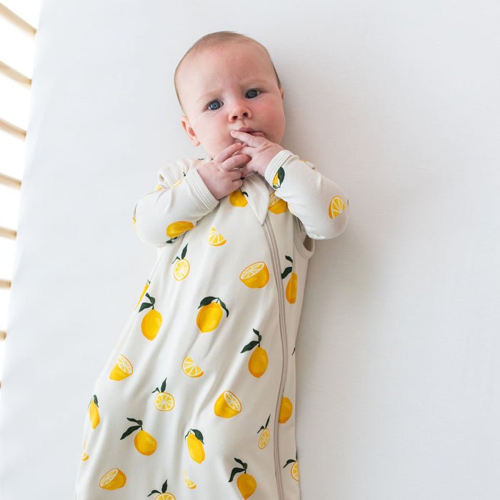 Kyte Baby Sleep Bag in Lemon 0.5 - Princess and the Pea Boutique