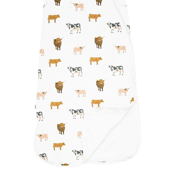 Kyte Baby Sleep Bag in Moo 1.0 - Princess and the Pea Boutique