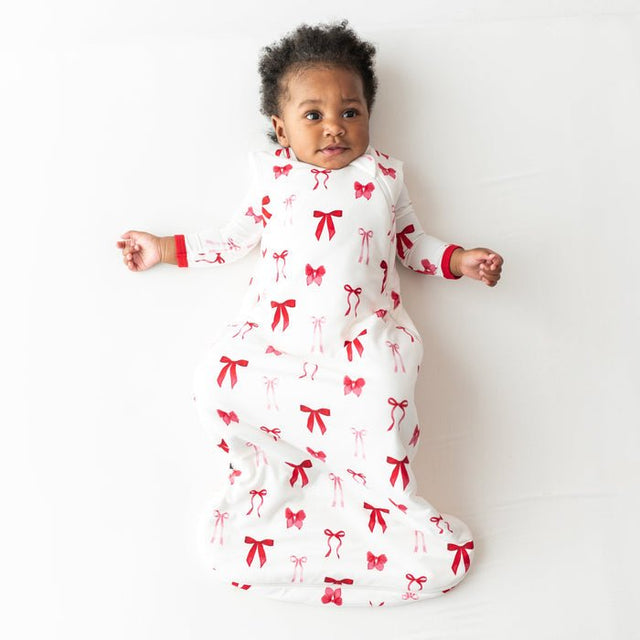 Kyte Baby Sleep Bag in Small Love Bow 1.0 - Princess and the Pea Boutique