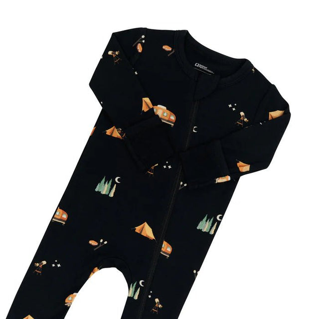 Kyte Baby Zippered Footie in Under the Stars - Princess and the Pea Boutique