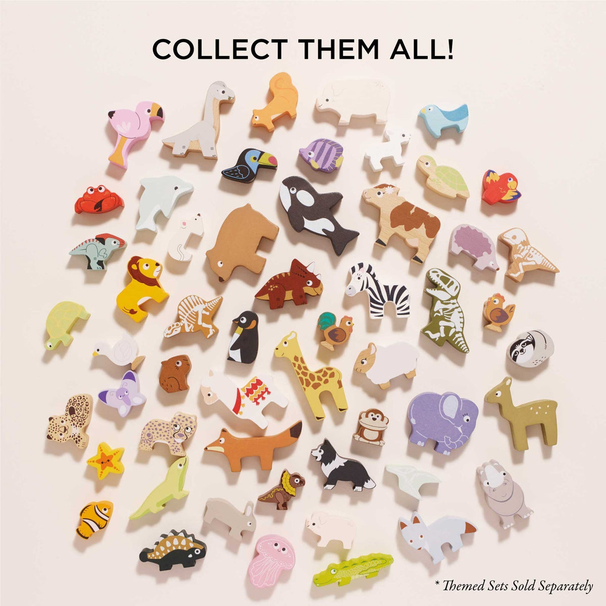 Le Toy Van Africa Stacking Animals & Bag - Princess and the Pea Boutique