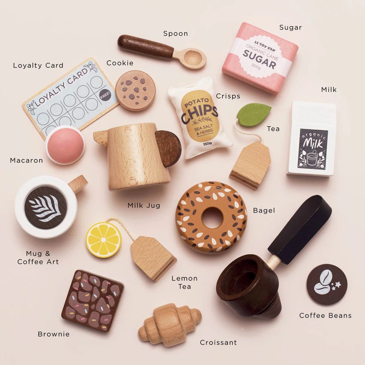 Le Toy Van Barista Café Shop - Princess and the Pea Boutique