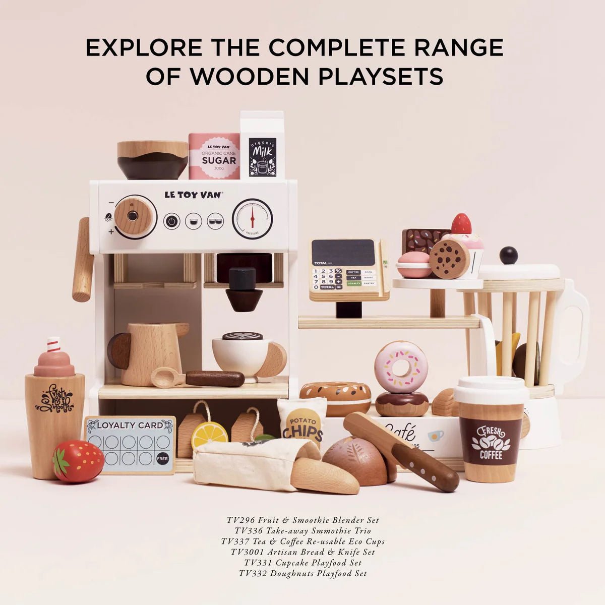 Le Toy Van Barista Café Shop - Princess and the Pea Boutique