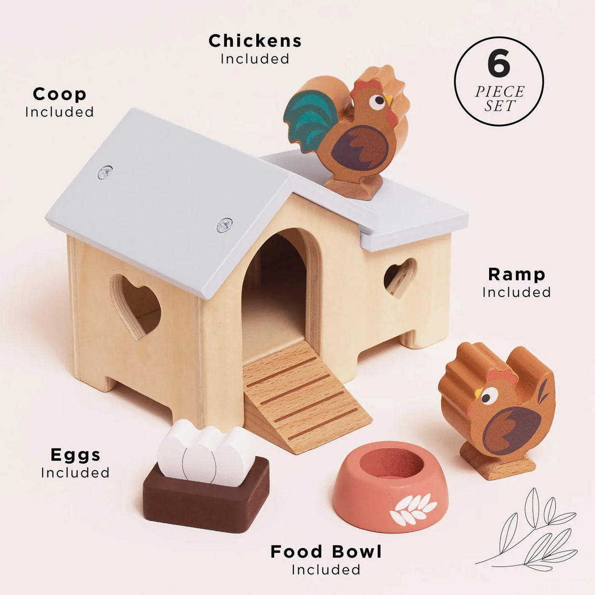 Le Toy Van Chicken Coop Playset - Princess and the Pea Boutique