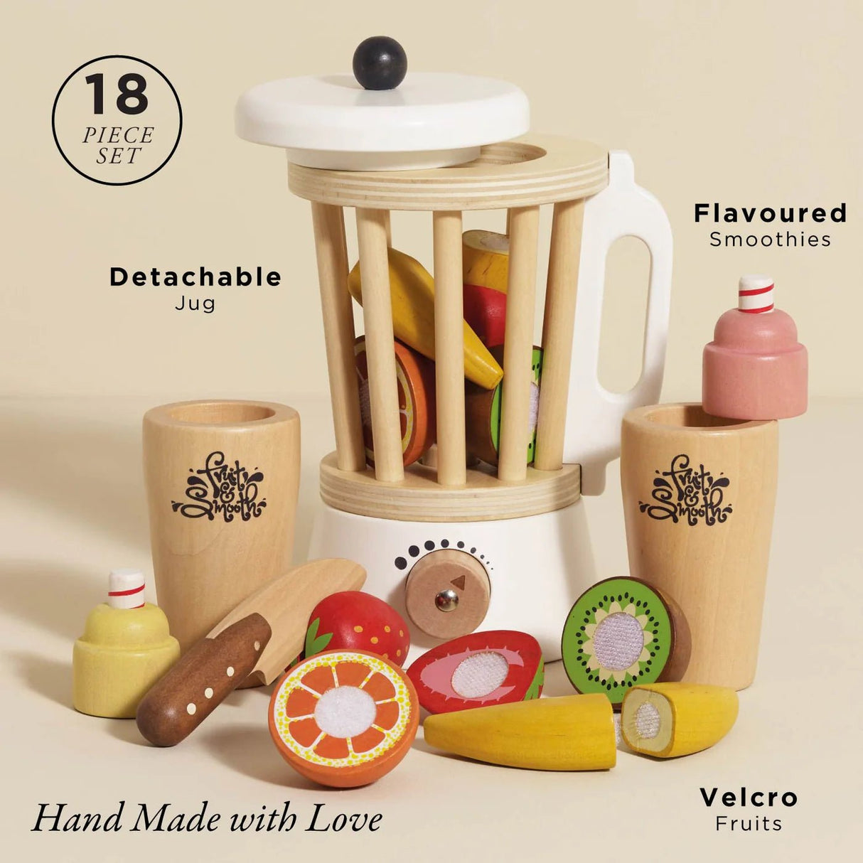 Le Toy Van Fruit & Smoothie Blender Set - New - Princess and the Pea Boutique