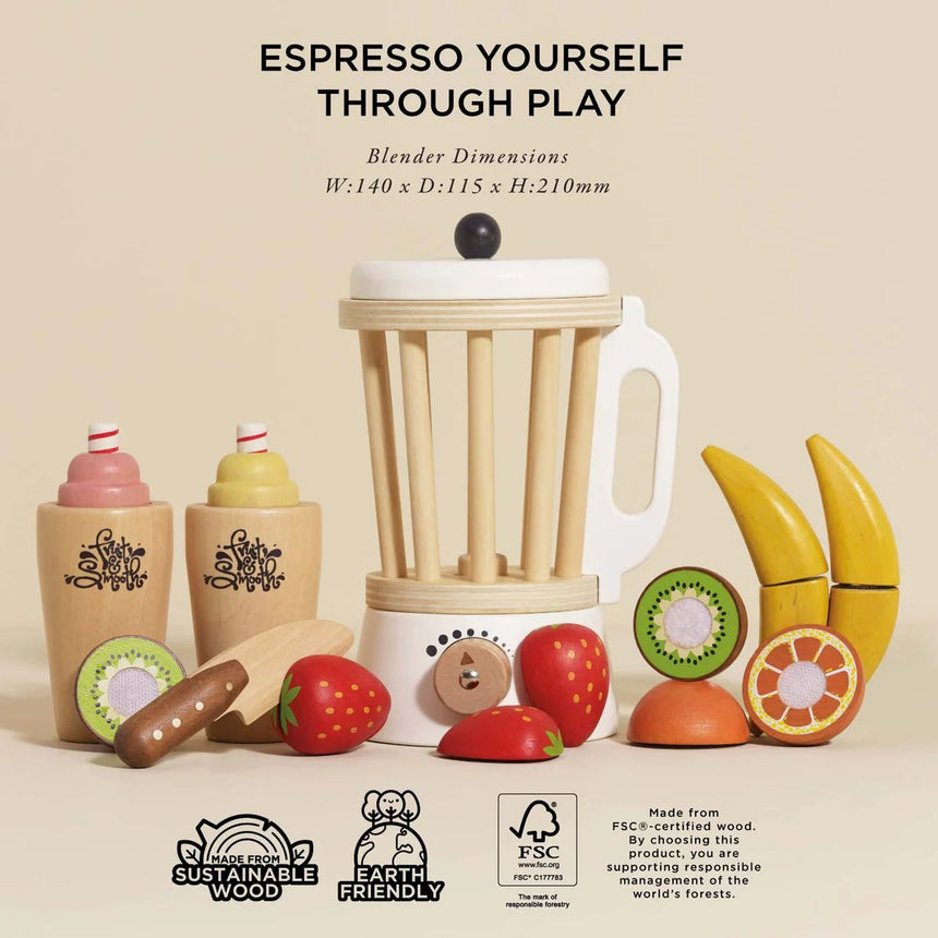 Le Toy Van Fruit & Smoothie Blender Set - New - Princess and the Pea Boutique