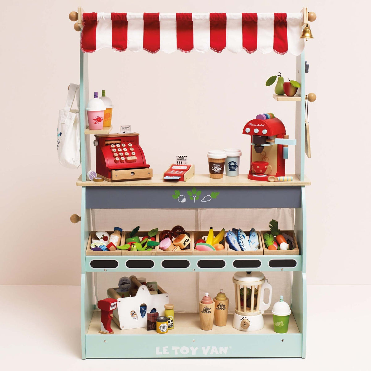 Le Toy Van Groceries Set and Scanner - Princess and the Pea Boutique