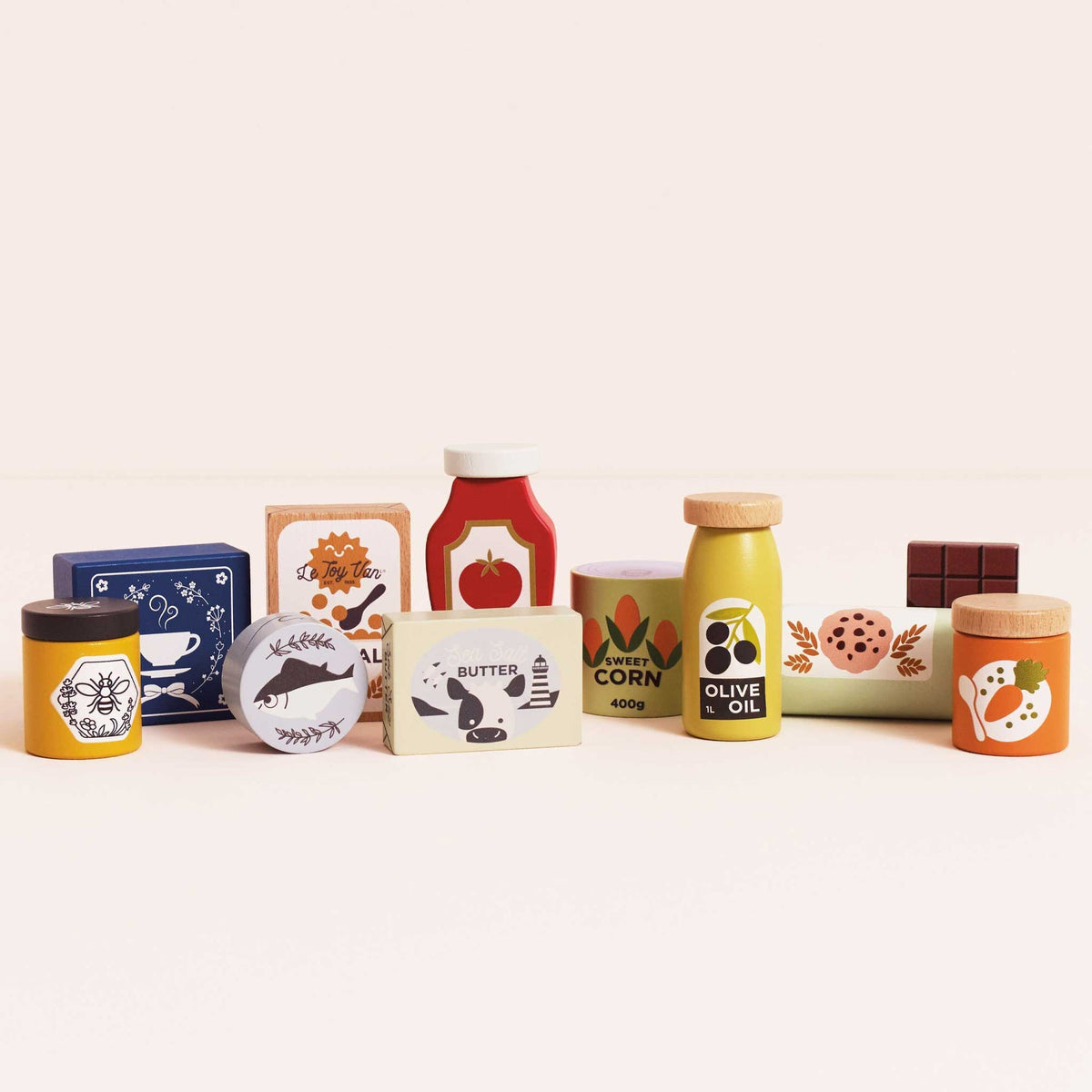 Le Toy Van Groceries Set and Scanner - Princess and the Pea Boutique