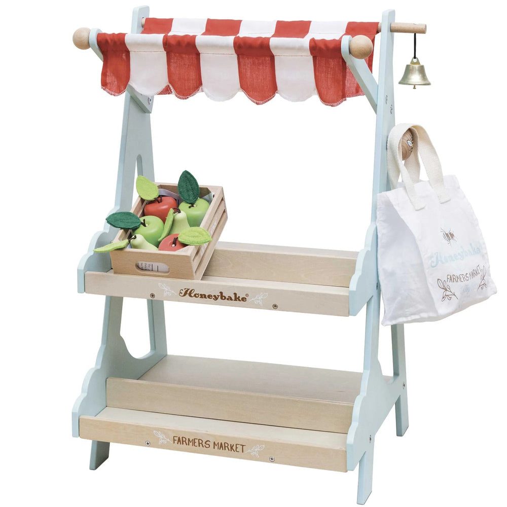 Le Toy Van Wooden Market Stall & Fruit Play Food Crate - Princess and the Pea Boutique