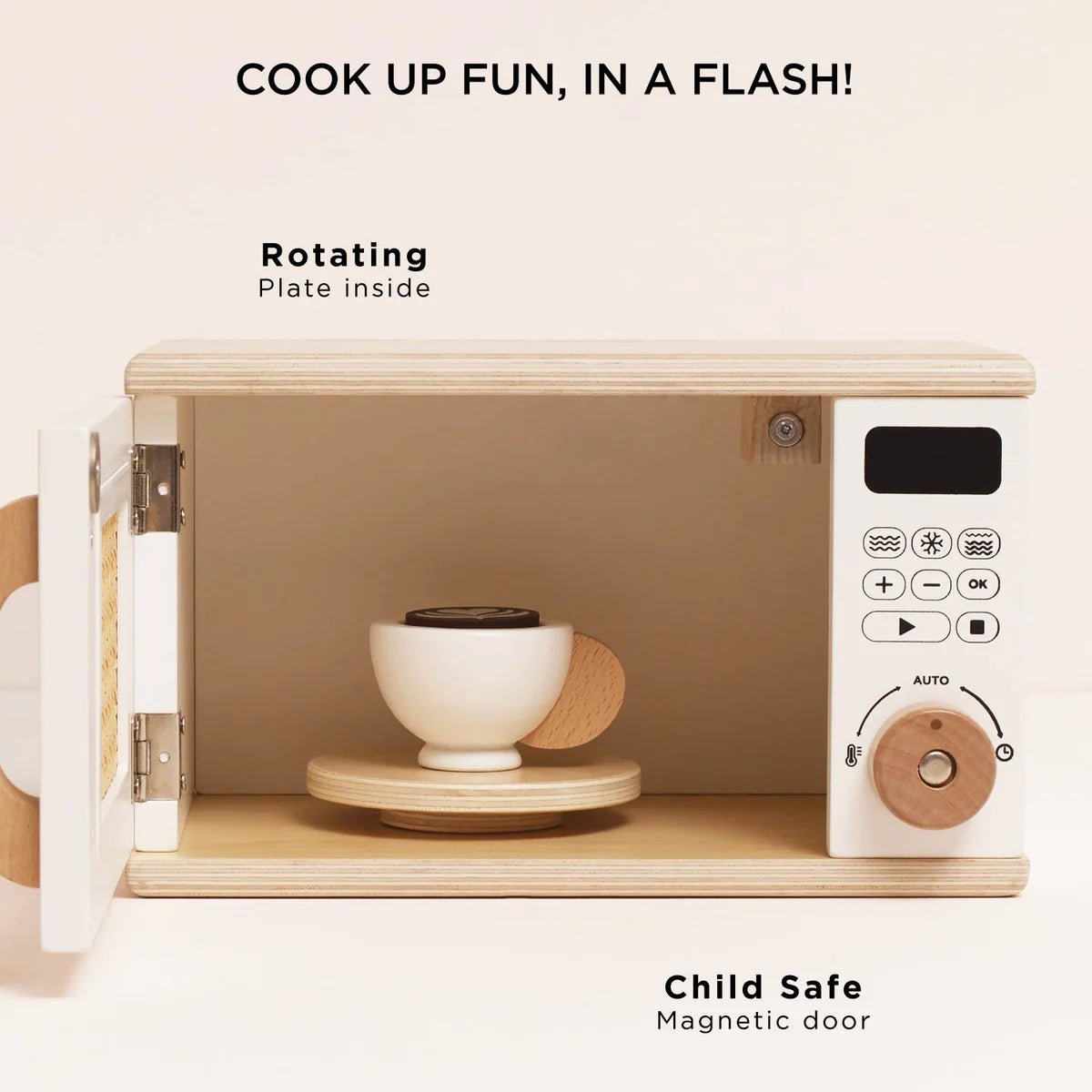 Le Toy Van Wooden Microwave - Princess and the Pea Boutique