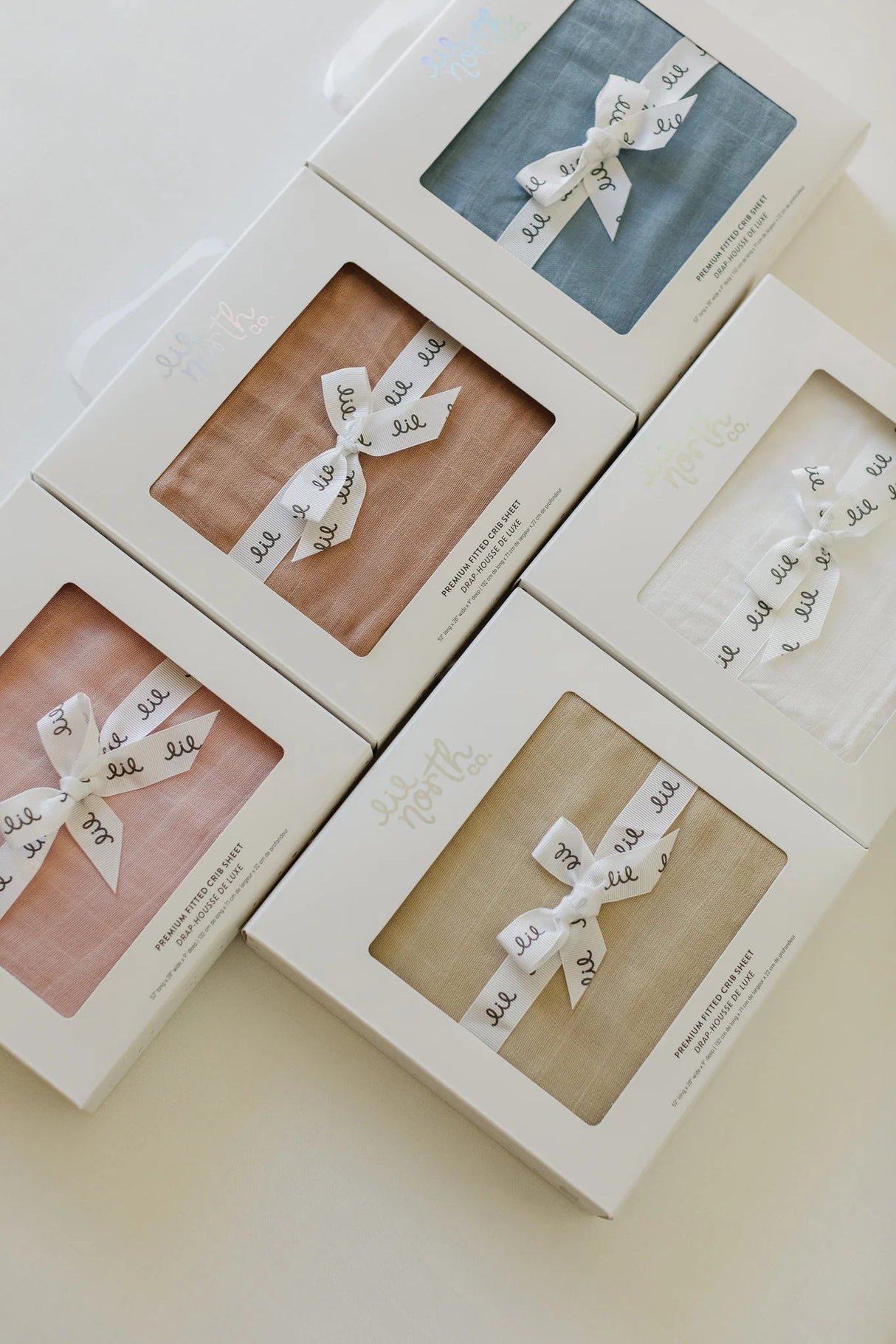 Lil North Co. Muslin Crib Sheet - Sand - Princess and the Pea Boutique