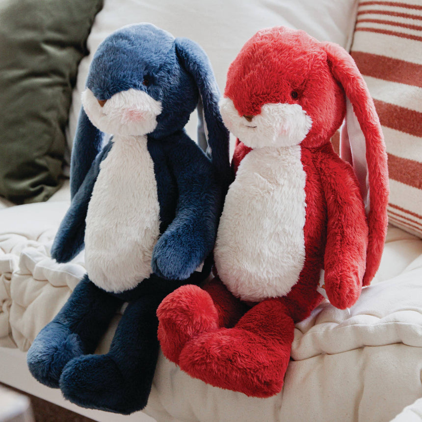 Little Floppy Nibble 12" Bunny - Cranberry - Princess and the Pea Boutique