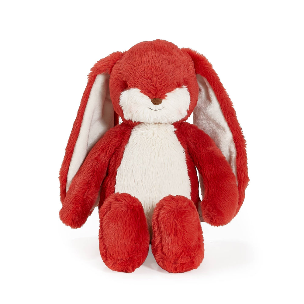Little Floppy Nibble 12" Bunny - Cranberry - Princess and the Pea Boutique