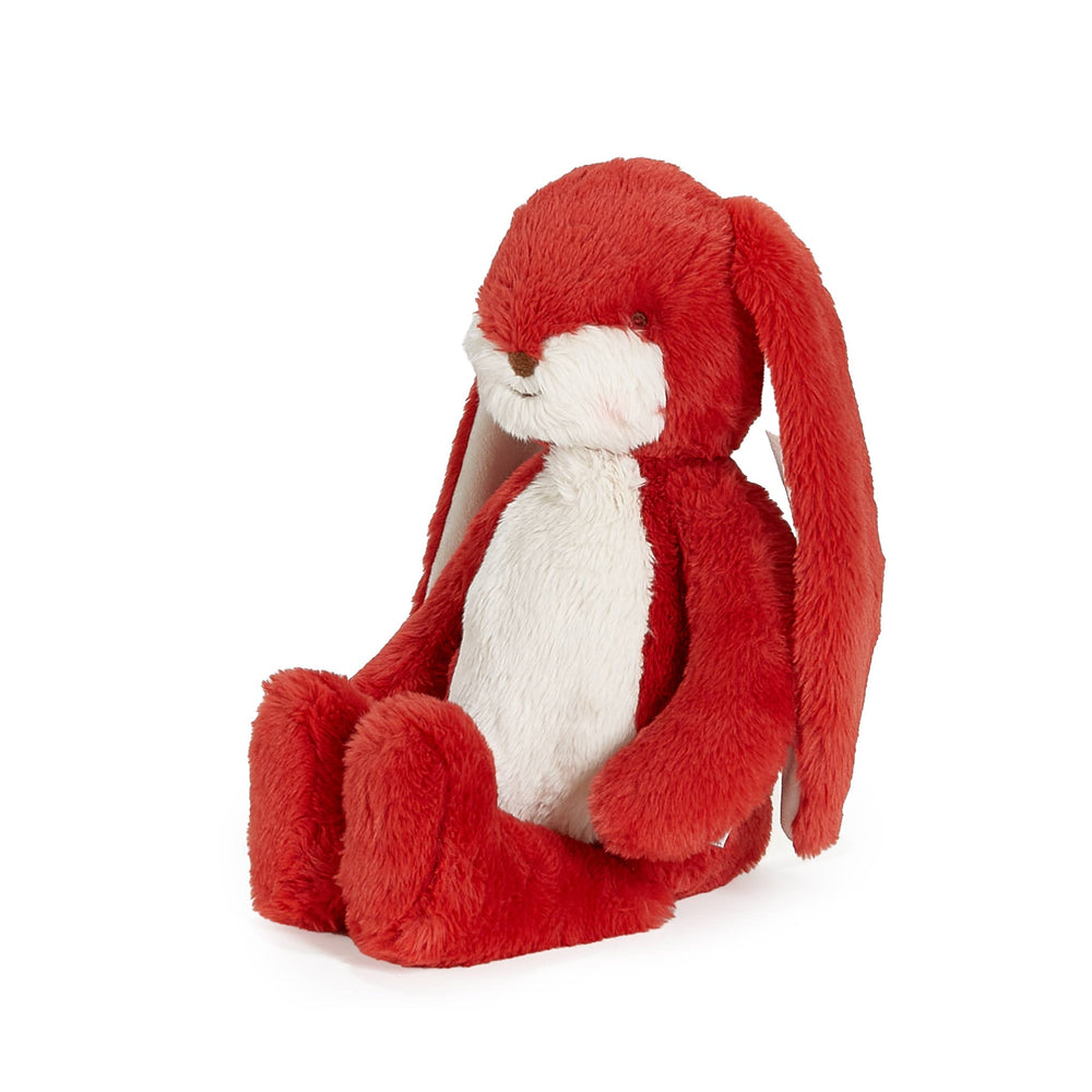 Little Floppy Nibble 12" Bunny - Cranberry - Princess and the Pea Boutique