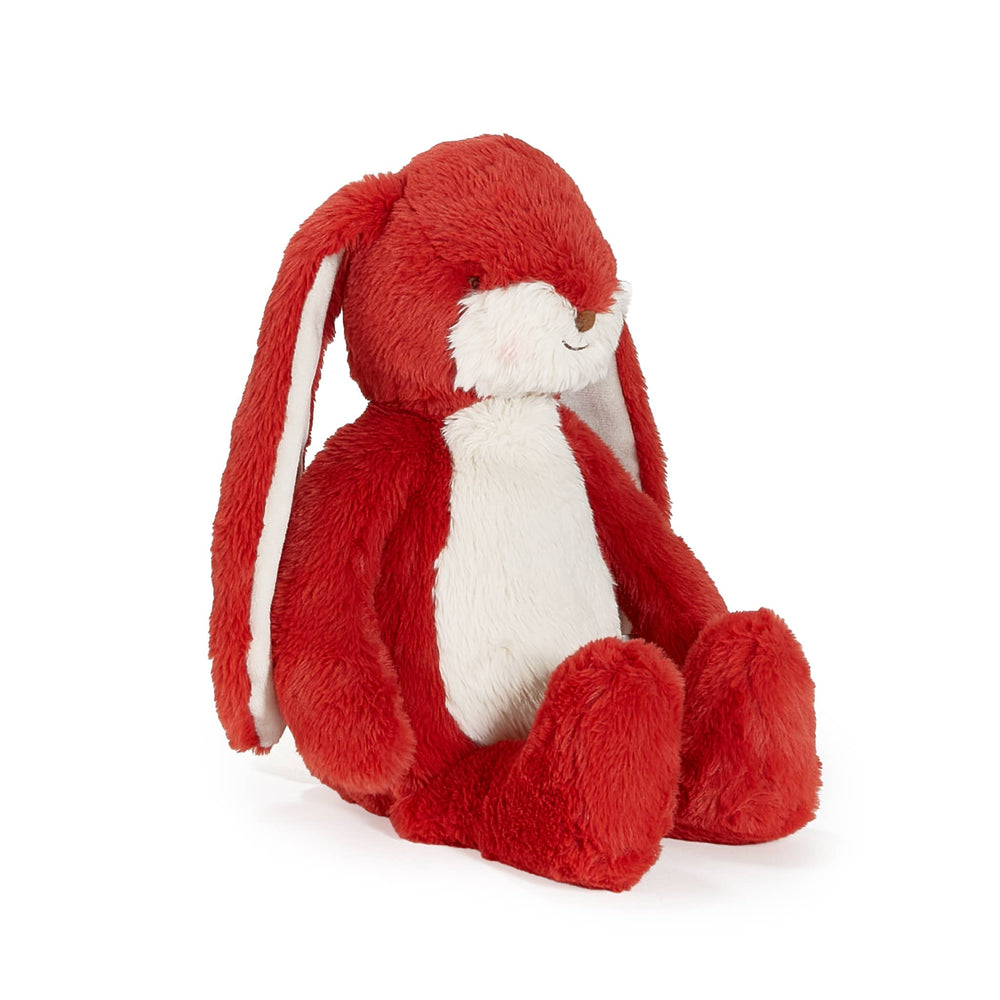 Little Floppy Nibble 12" Bunny - Cranberry - Princess and the Pea Boutique