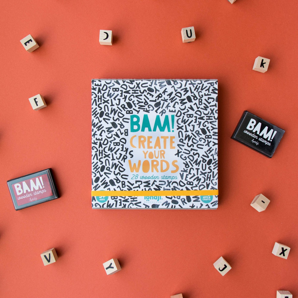 Londji Stamps - Bam! Words - Princess and the Pea Boutique