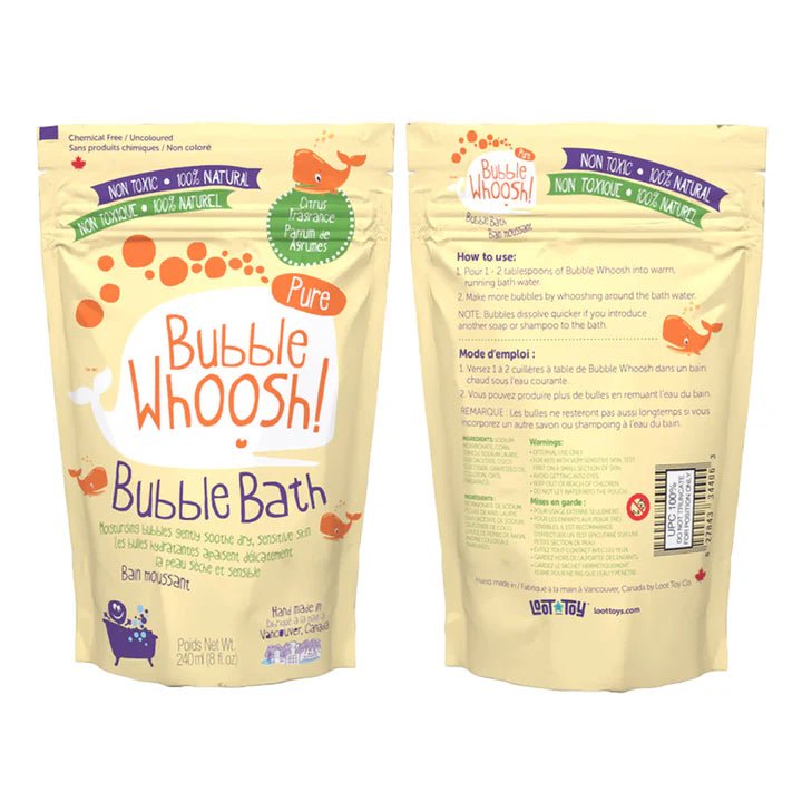 Loot Toy Co. Citrus Bubble Whoosh PURE - Princess and the Pea Boutique