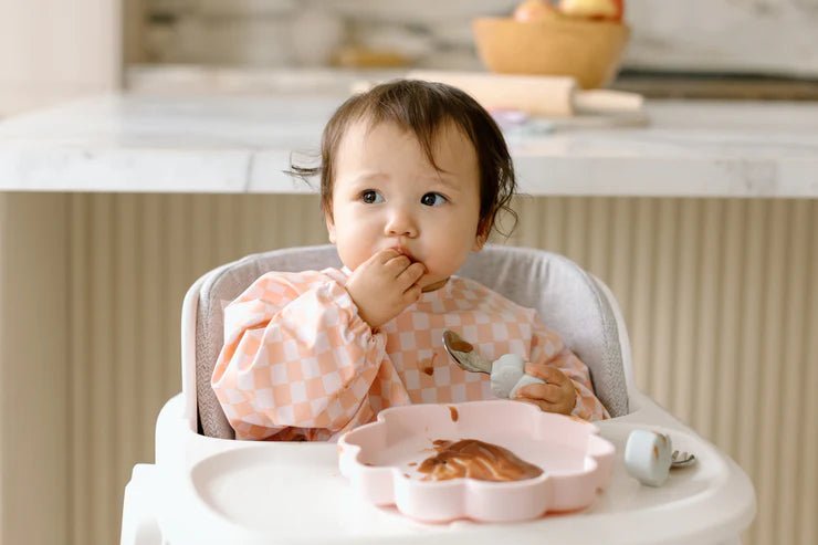 Loulou Lollipop Born to be Wild Learning Utensils Set - Seashell - Princess and the Pea Boutique