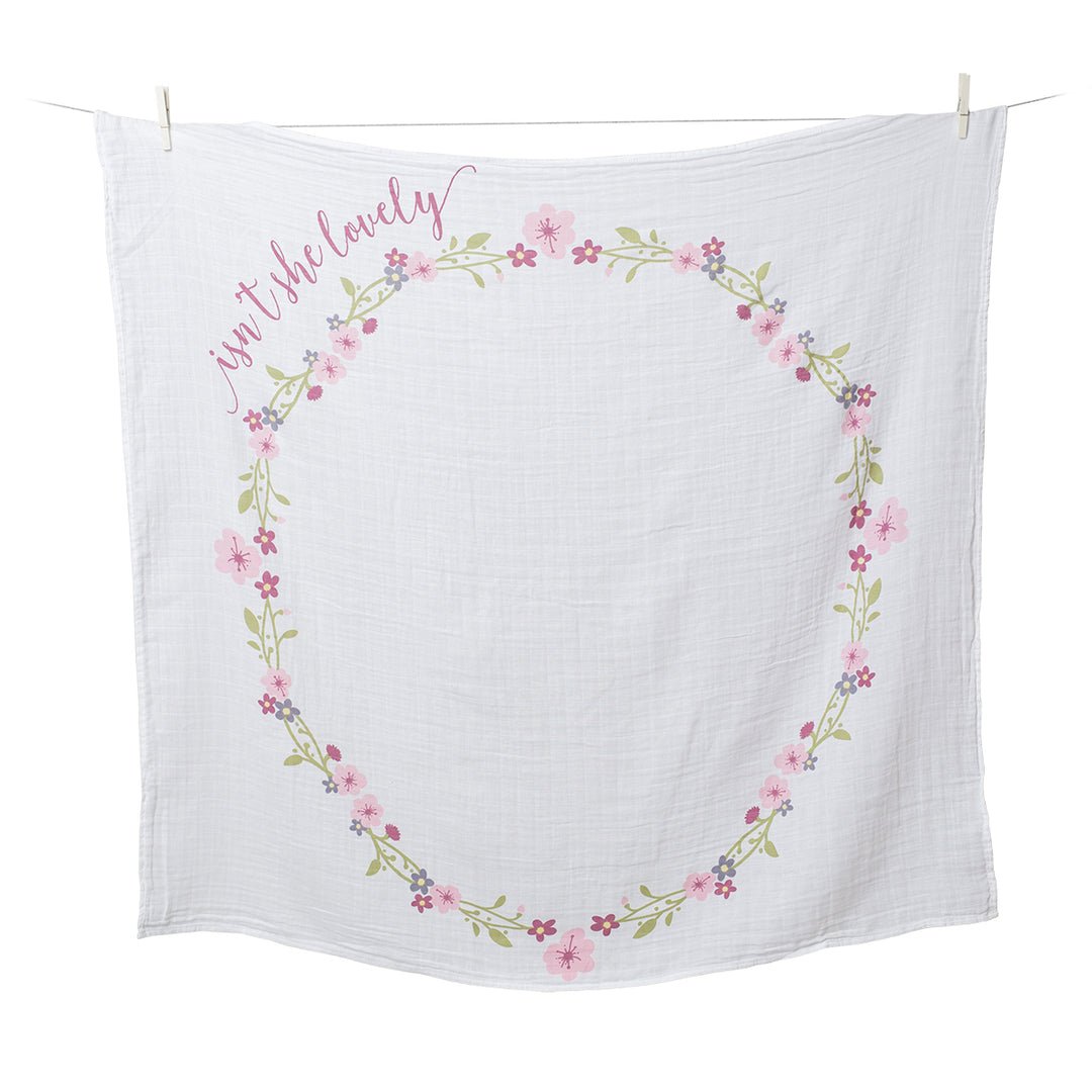 Lulujo Isn't She Lovely - Milestone Blanket (Copy) - Princess and the Pea Boutique