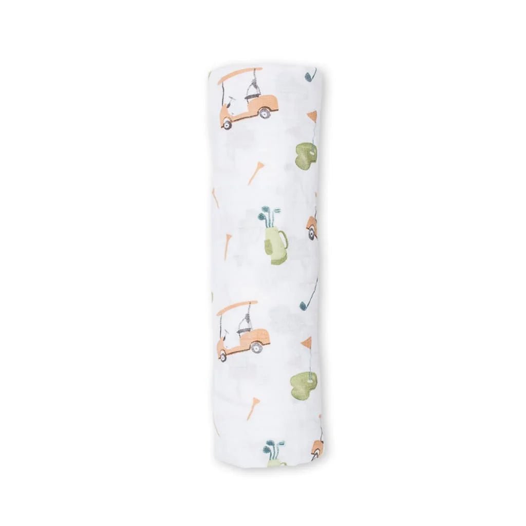 Lulujo Muslin Swaddle Golf - Princess and the Pea Boutique